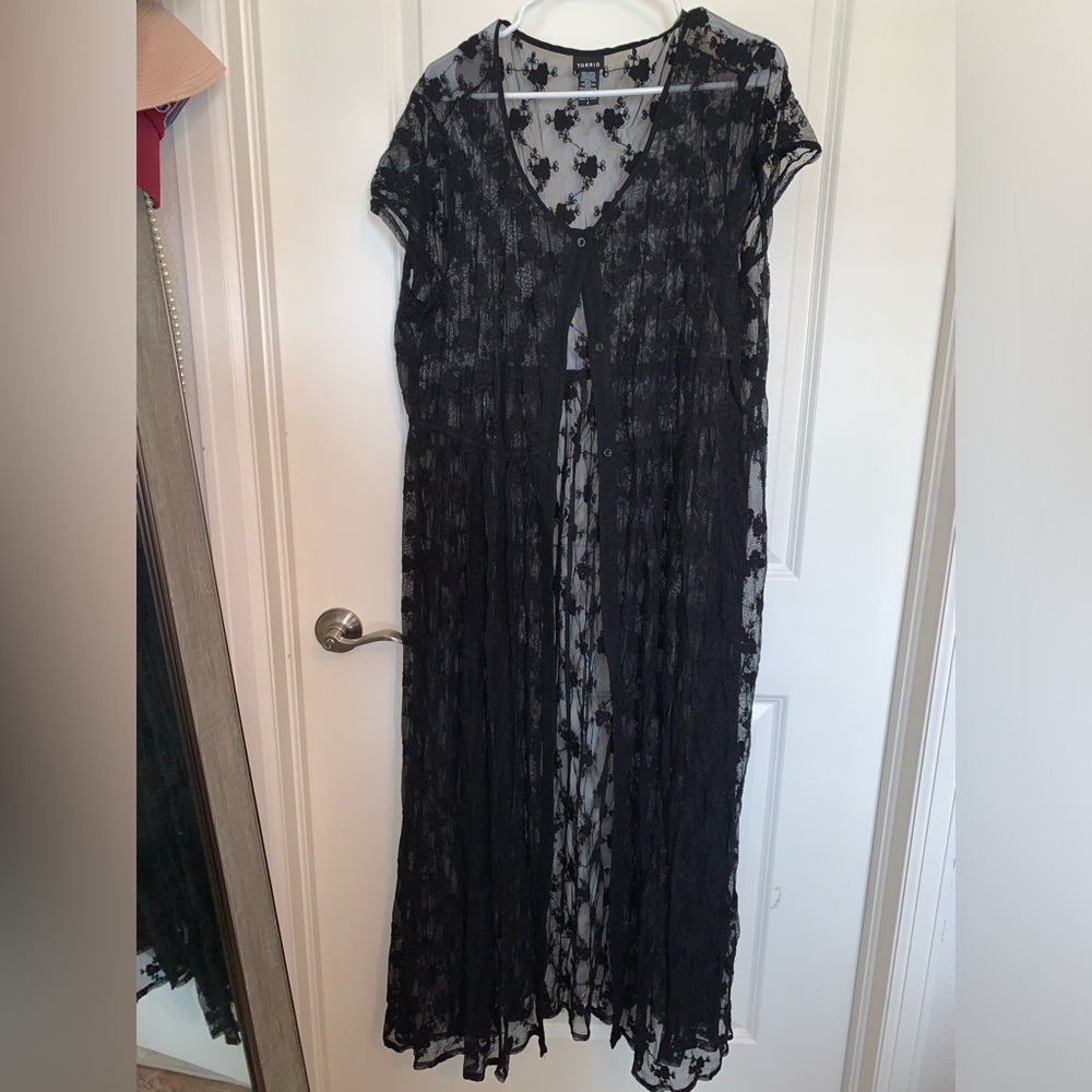 Torrid full length swim cover